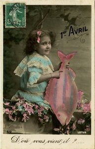 エイプリルフールの日（カラー写真） 作： French Photographer